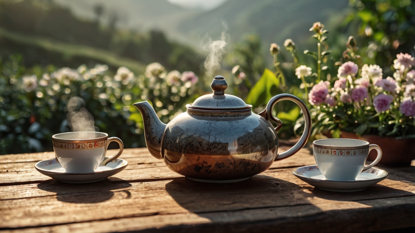Té verde con limón